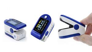 Електронний пульсоксиметр на палець Pulse Oximeter