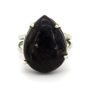 Серебряное кольцо 925 пробы 5,3 г с тиффани стоун 10,4 карат Серебряное кольцо 925 пробы 5,3 г с тиффани стоун 10,4 карат