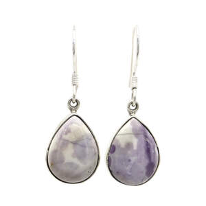 Срібні сережки 925 проби 4,89 г з тіффані стоун 9,61 карат Срібні сережки 925 проби 4,89 г з тіффані стоун 9,61 карат