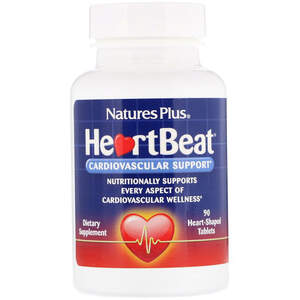 Вітаміни HeartBeat Cardiovascular Support 90 Heart-Shaped - Nature's Вітаміни HeartBeat Cardiovascular Support 90 Heart-Shaped - Nature's