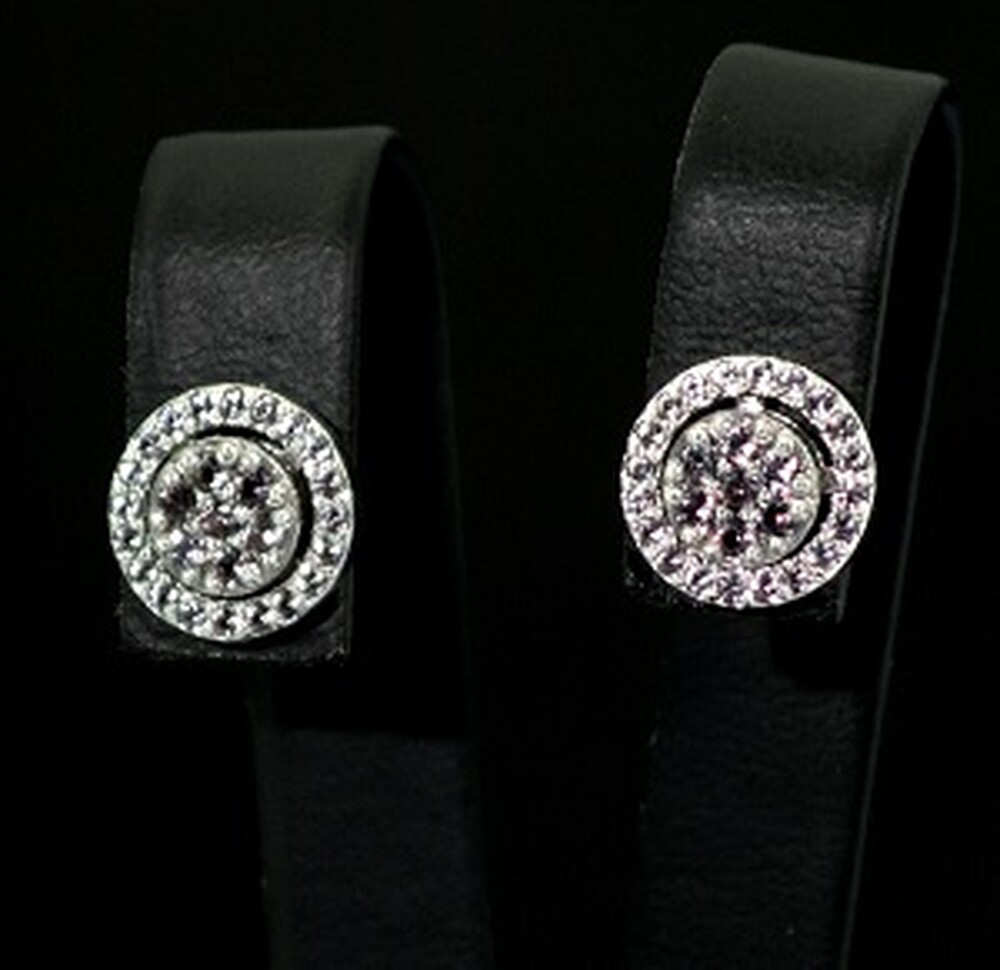 Срібні сережки 925 проби 3,3 г з Олександритами Nano 0,69 карат Срібні сережки 925 проби 3,3 г з Олександритами Nano 0,69 карат