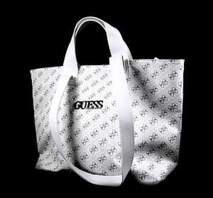 Жіноча сумка кольору White, репліка Guess