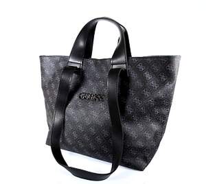 Жіноча сумка кольору Black&Grey, репліка Guess