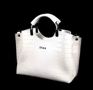 Жіноча сумка кольору Cream, репліка Zara