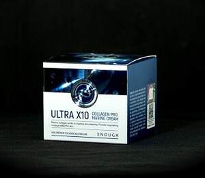 Крем увлажняющий с коллагеном Ultra X10 Collagen Pro Marine Cream, Enough, 50 мл