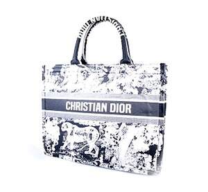 Жіноча сумка с клатчем цвета White&Grey, репліка Christian Dior