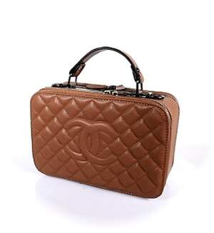 Жіноча сумка цвета Brown, репліка Chanel