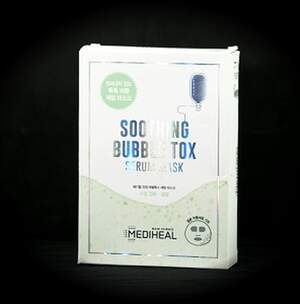Маска-сиворотка Soothing Bubble Tox Serum Mask, Mediheal, 18 мл*10