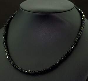 Ожерелье з Обсидіаном 59 карат 42+4 см