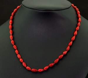Ожерелье з Коралами 61,65 карат, 45+4 см