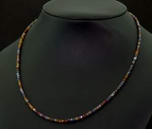 Ожерелье з Сапфірами и Рубінами 28 карат 41+4 см