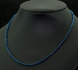 Ожерелье з голубой Шпінеллю 26,05 карат, 40+4 см