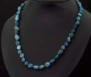 Намисто з Апатитами 171 карат 51+4 см Намисто з Апатитами 171 карат 51+4 см