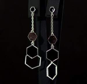 Серебряные серьги 925 пробы с позолотой 375 пробы 5,41 г с Емаллю Серебряные серьги 925 пробы с позолотой 375 пробы 5,41 г с Емаллю