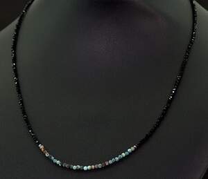 Ожерелье со Шпінеллю и Бірюзою 13,35 карат 42+4 см